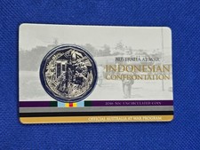 Australian 2016 Carded 50 cent Australia at War Indonesian Confrontation by RAM