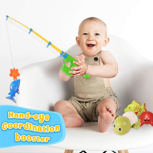 Fishing Water Pool Toys for - Magnetic Fishing Game, Fishing Game, Pretend Pl... - Picture 5 of 7
