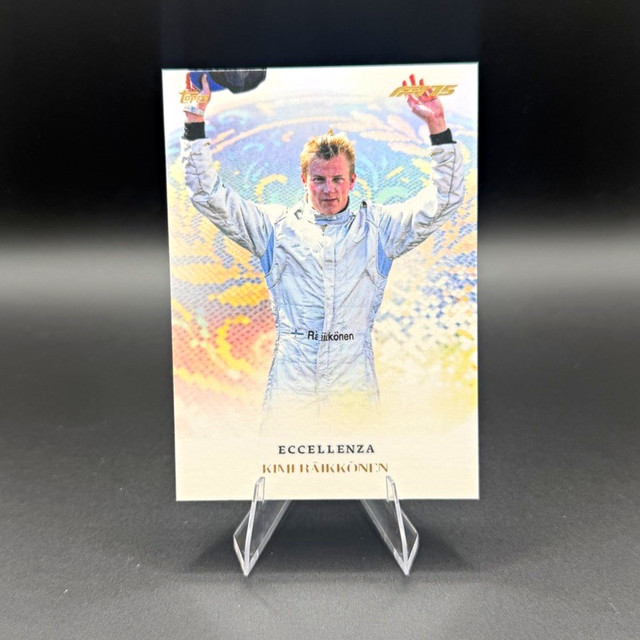 Topps 2025 Eccellenza Formula 1 Kimi Räikkönen Supremo Insert NNO