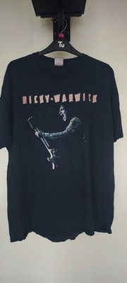 RICKY WARWICK The Pledge (The Almighty)  Worn Used Vintage T Shirt XL (22/25)