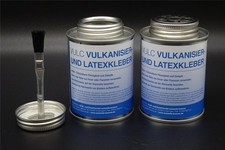 2x 250ml Vulkanisierflüssigkeit SVS-Vulc Vulkanisierlösung Latexkleber