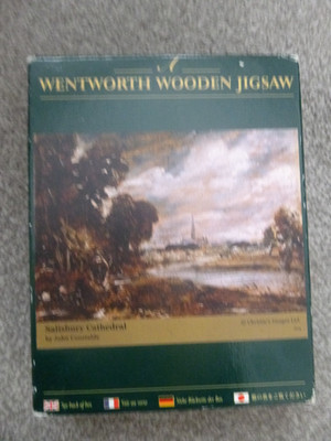 WENTWORTH HOLZPUZZLE SALISBURY CATHEDRAL VON JOHN CONSTABLE 250 TEILE