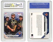 2025-26 NBA Topps Now JALEN BRUNSON 2025 NBA Cup MVP Card #88 - GEM MINT 10