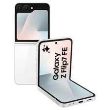 SAMSUNG Galaxy Z Flip7 FE 128 Go Blanc Reconditionné Parfait état