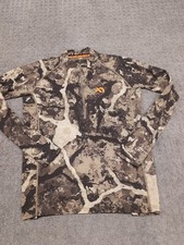 First Lite Aerowool Fusible LS 1/4 Cremallera Cifrado Medio 200 Peso Merino Excelente