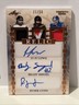 2025 Leaf Trinity Triple Autograph Patch RC #21/50 Ju Ju Lewis Smigiel Lyons