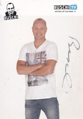 Autogramm - Frank Buschmann