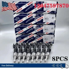 8X Genuine Bosch Fuel Injectors 0261500109 13647597870 For BMW M5 M6 X5 X6 550i
