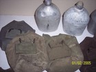 Lot of 11 Genuine US WW2 M1910 Canteen Covers & canteens 1942 & 2-1945 dates — photo 6