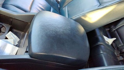 09-11 Honda Pilot Center Console Lid Only Arm Rest Fold Down Gray/Blue Gr 83441