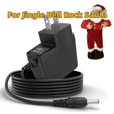 AC Adapter for Jingle Bell Rock Santa 1st Edition  1 17" Dancing Santa 1998