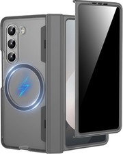 Miimall Samsung Galaxy Z Fold 6 Case Privacy Screen Mag-Safe Magnetic Hinge Slim