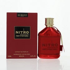 Nitro Red Intensely for Men 3.4 Oz Extrait De Parfum Spray Box