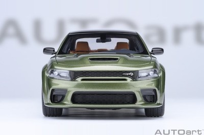 1/18 Dodge Charger SRT Hellcat Redeye Jailbreak F8 Green Model by