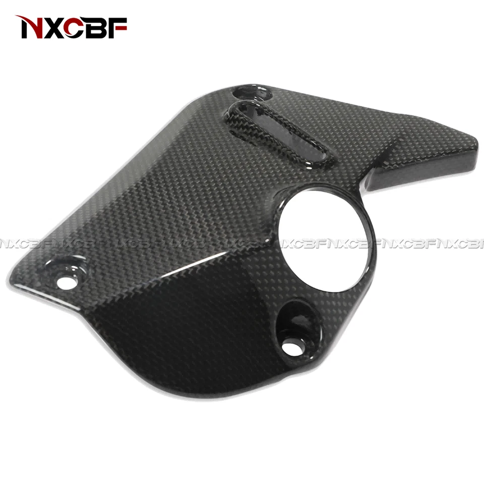 2017-2021 Ducati Monster 1200/S Carbon Fiber Right Side Water Coolant Cover - Imagem 3 de 4