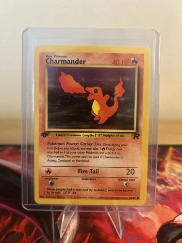 Charmander 50/82 1st Edition Team Rocket Non Holo Pokemon Card