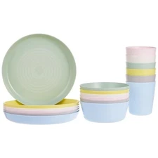 IKEA Kalas Kids Dinner Set Colorful Shatterproof Mealtime Fun