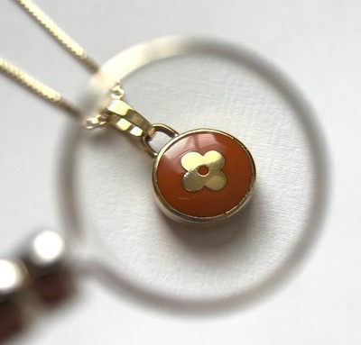 Louis Vuitton ルイヴィトン　クローバー Louis Vuitton LV Clover Charm Pendant on Chain/Necklace | eBay