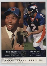 2002-03 UD Superstars First Class Rookies Gold Nene Nick Rolovich Rookie RC fm0