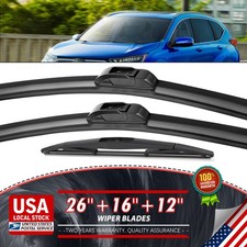 26&16&12 New Front Windshield Wiper Blades Fo...