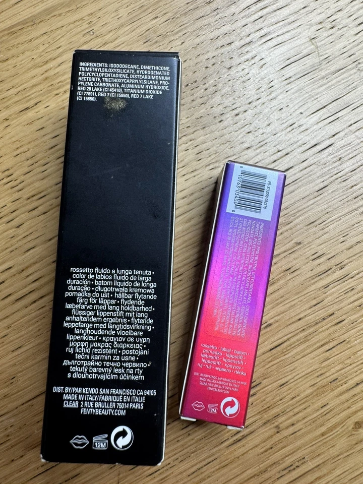 Fenty Stunna Lip Paint  UNLOCKED + Poutsicle Juicy satin Lipstick SET - Image 4 of 4