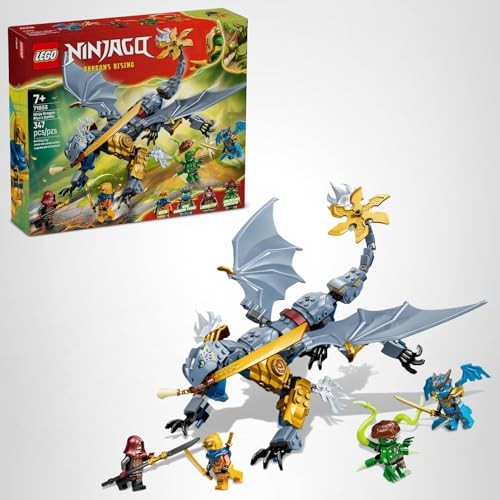 LEGO NINJAGO Ninja Dragon Riyu's Battle Building Toy for Boys