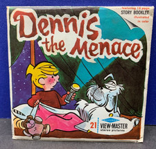 DENNIS THE MENACE - 3-D VIEW-MASTER 3 REEL PACK - 1967