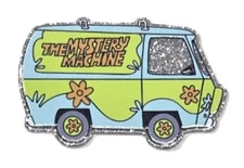 5 Pc The Mystery Machine - Acrylic Flatback Charms - For Badge Reels - Crafts