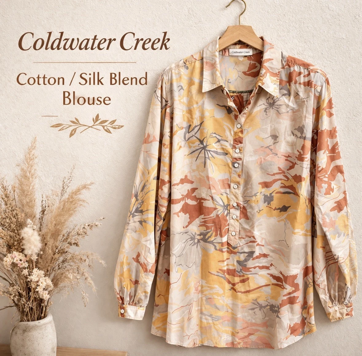 Haut Coldwater Creek Violet 3X 100% Coton - T-shirt Grande Taille - Occasion TBE