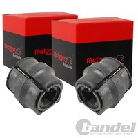2X Metzger 23Mm Stabilager Vorne Beidseitig Passend FÜR CitroËN Berlingo C4 DS4