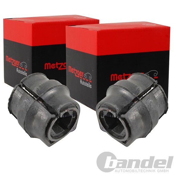 2X Metzger 23Mm Stabilager Vorne Beidseitig Passend FÜR CitroËN Berlingo C4 DS4-image