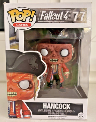 Funko Pop! Games #77   Hancock   Fallout 4   OVP neuwertig   Bethesda Sammlerfig