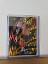 2025 Panini Select Evan McPherson Club Level Gold Shock Prizm /10 Bengals 