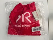 New Ruby Ribbon Set Champagne Petals D & Above Small RR Logo Bag