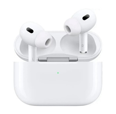 Apple AirPods Pro 2 White In-Ear Earbuds w/ MagSafe Case USB-C, ANC