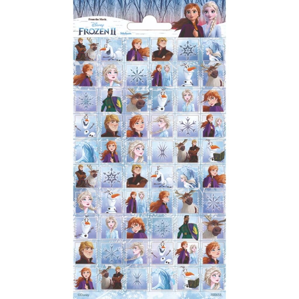 FROZEN IIDie Eisknigin - Aufkleber SetSticker Sheet - 60er Bogen 2090₽