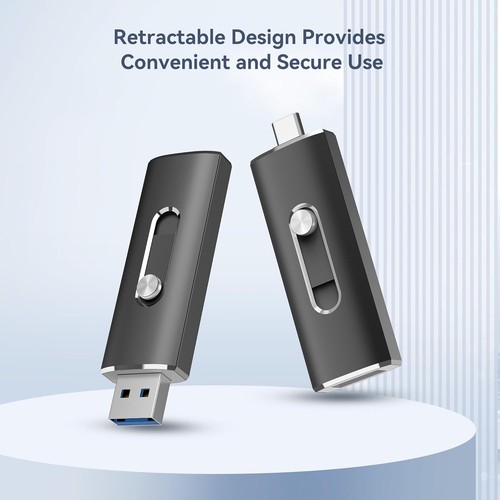 USB Stick 256GB Typ C | 2-in-1 Laufwerk | Schutzschicht - Bild 4 von 8