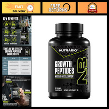 Muscle Growth Peptides  DiLeucine  PeptiStrong  28 Servings, 196 Capsules