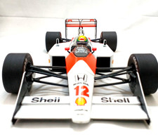 Minichamps 1/18 Ayrton Senna McLaren MP4/4 1988 F1 Diecast Model Car w/ Base