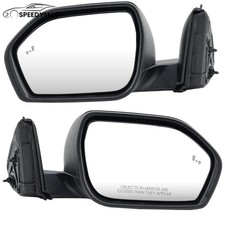 Side Mirror For 2020-2025 Ford Explorer Heated Wbsd Puddle Lamp 8 Pins Pair