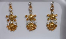 Beautiful 12 Pcs Assorted Bindi Forehead Traditional For Womens Girls Gift FS