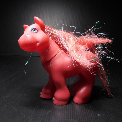 Figurine cheval jument rouge jouet vintage animal équidé équitation N8940 - Imagen 12 de 12