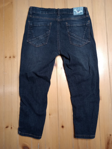 Vanilla Star Kid's Jeans Size 13 Charcoal (30x20) Capri - Picture 2 of 2