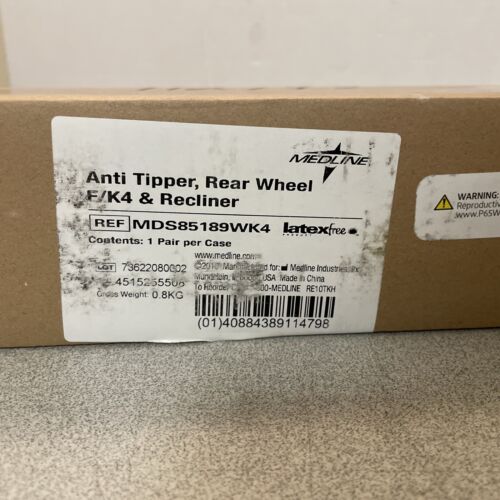 Medline Anti-Tipper Rear Wheel F/K4 & Recliner - MDS85189WK4 - Picture 3 of 3