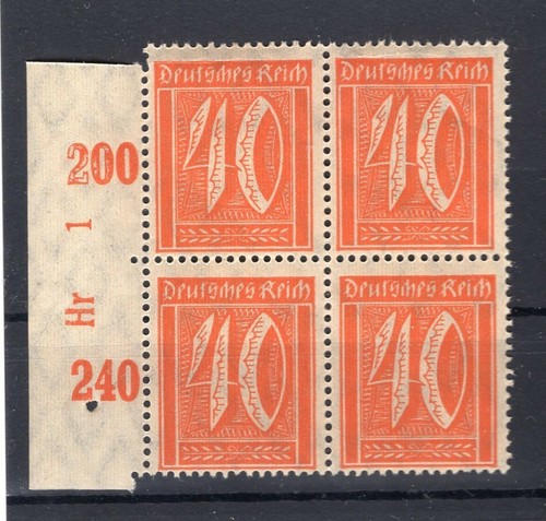 DR-INFLA 163 DZ PRINTER MARK Hr1** MNH MINT NEVER HINGED (74223