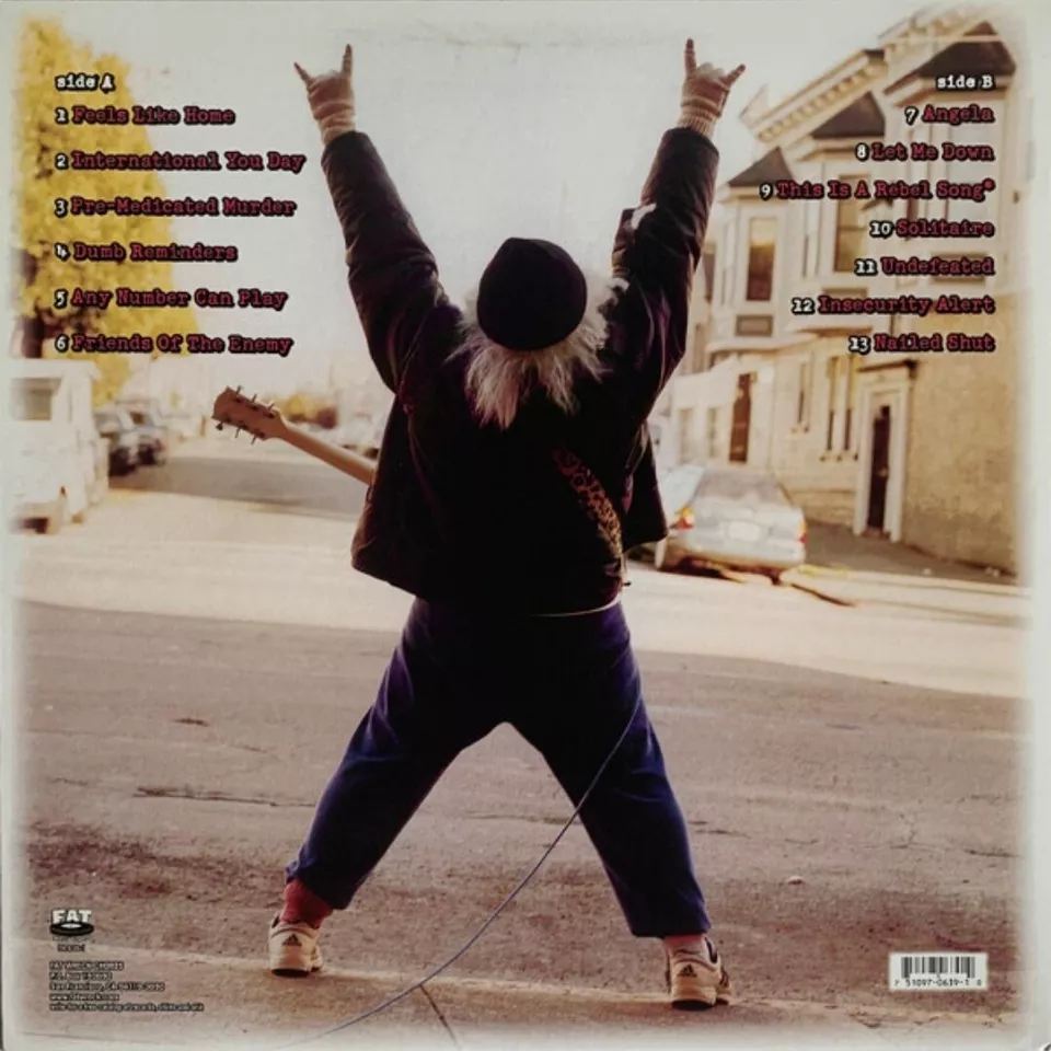 No Use For A Name - Hard Rock Bottom LP Vinyl New Sealed Lagwagon Tony Sly NOFX - Image 2 of 4