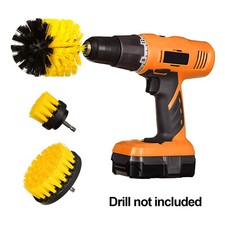 Drill Brush Set Power Scrubber Brushes Cleaner for Car Carpet Wall Tile Cleaning