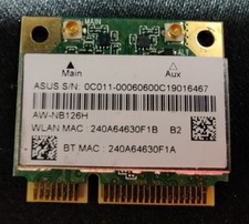 AzureWave AW-NB126H WiFi Bluetooth Card for Laptops 2.4GHz