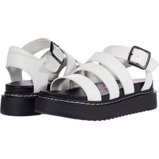 New Steve Madden Jcanddy Strappy White Sandal Spring Summer Sz Girls 3
