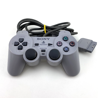 Sony PlayStation 2 PS2 Dualshock 2 Controller Gray SCPH-1200 